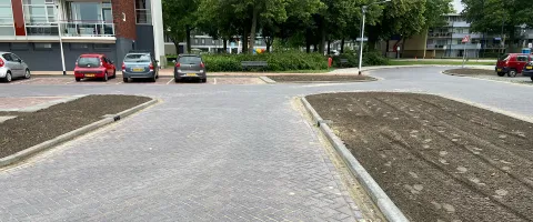 Header project betonstraatstenen Lidl Waalwijk Martens