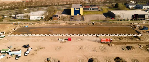 Afbeelding Project loadingdocks distributiecentrum A58 logistics Roosendaal