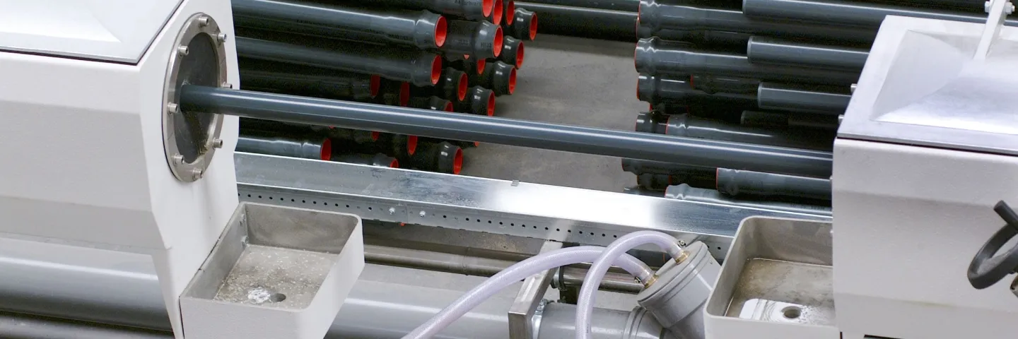 PVC buizen machine