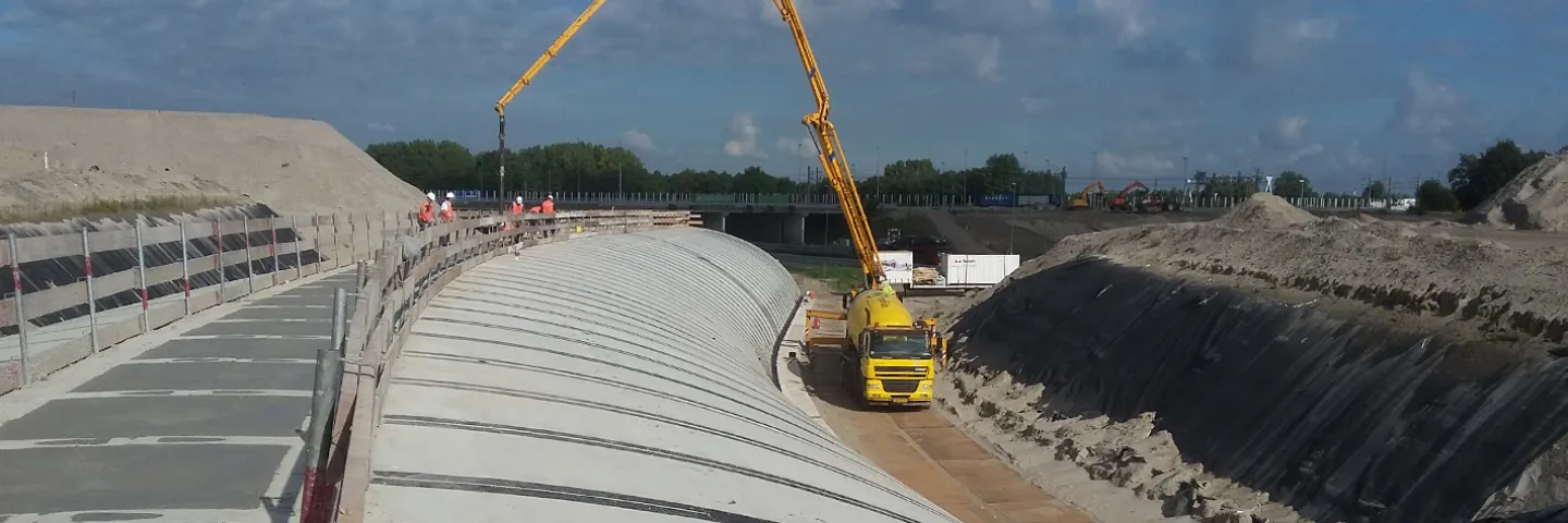 Martens prefab beton Bebo boogelementen Badhoevedorp