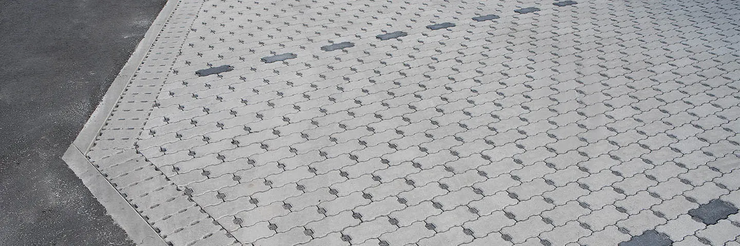 Martens beton Waterpasserende betonstraatstenen Passemar