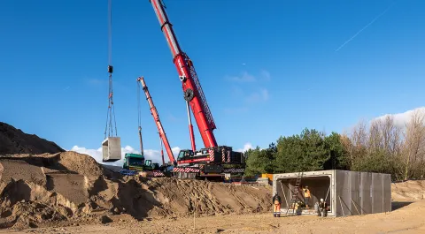 Martens prefab beton Spanduiker Circuit Zandvoort