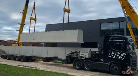 Header prefab bezinkput Martens beton