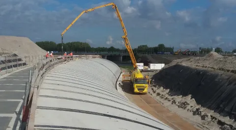 Martens prefab beton Bebo boogelementen Badhoevedorp
